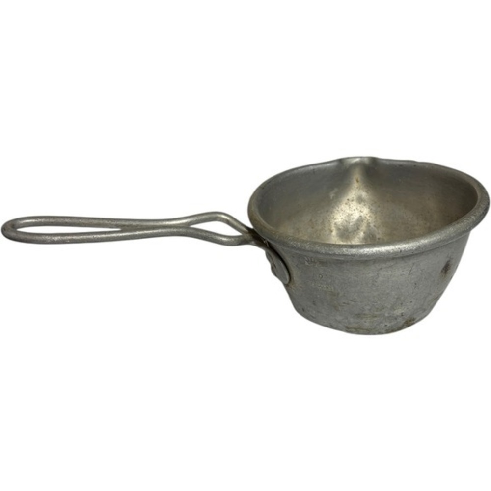 Vintage WWII Army Rhenania Germany Aluminum Pot Cup Mess Tin Camp‎ Cookware 980
